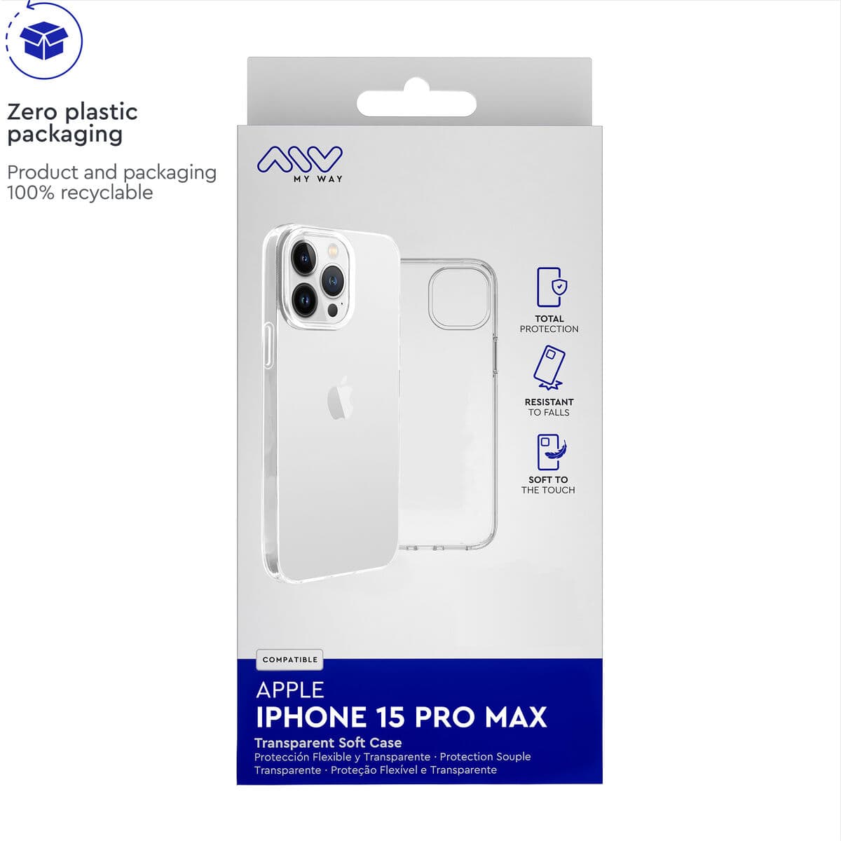 Protection pour téléphone portable Myway iPhone 15 Pro Max - Image 2