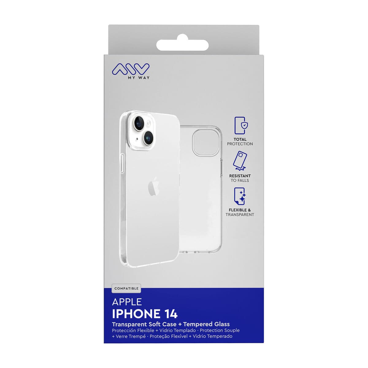 Protection pour téléphone portable Myway iPhone 14