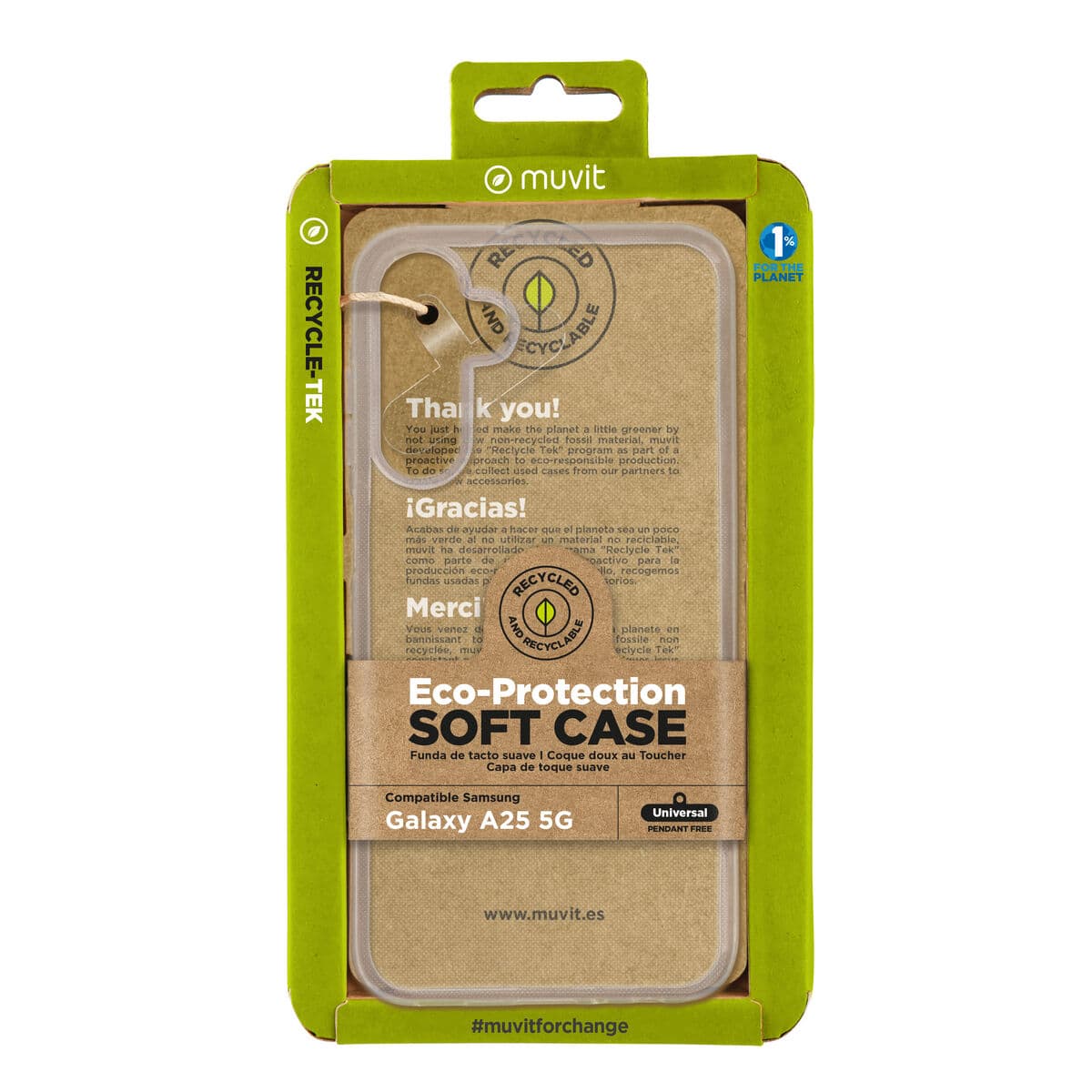 Protection pour téléphone portable Muvit for Change Galaxy A25 5G Samsung Galaxy A24 5G - Image 2