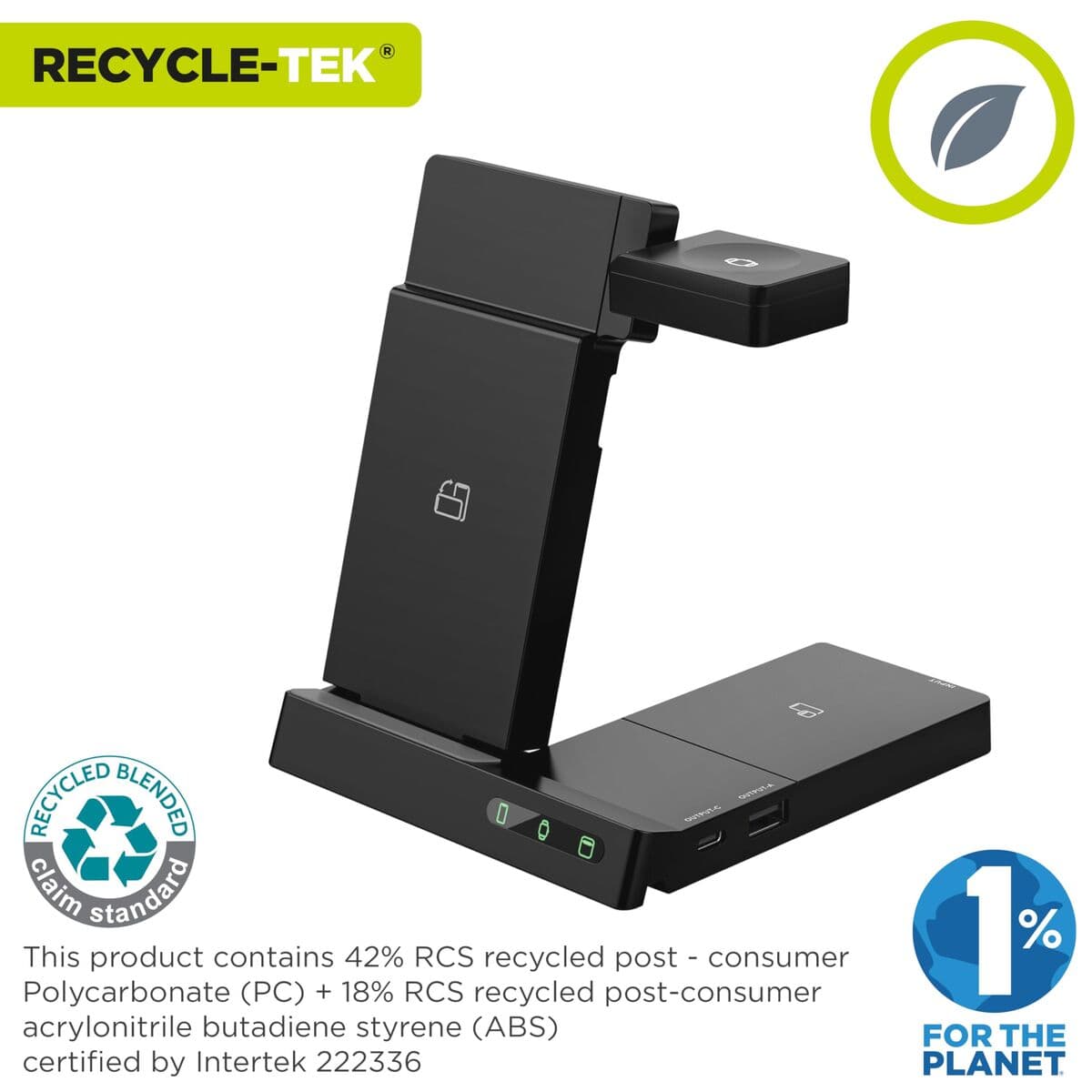 Bežični punjač Muvit W152-R Crna - Image 6