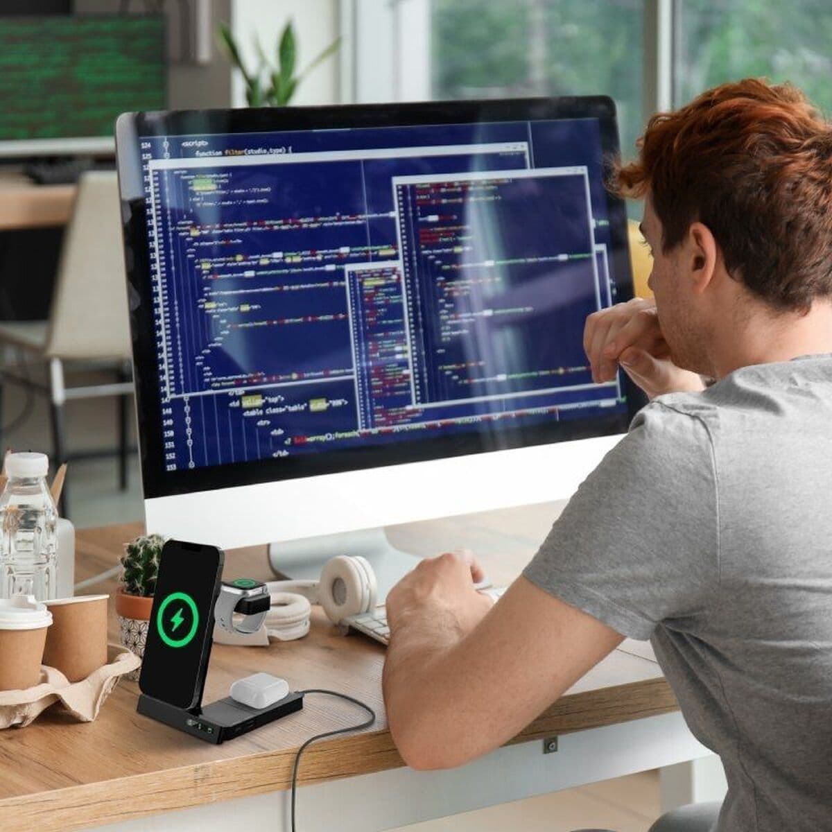 Bežični punjač Muvit W152-R Crna - Image 4