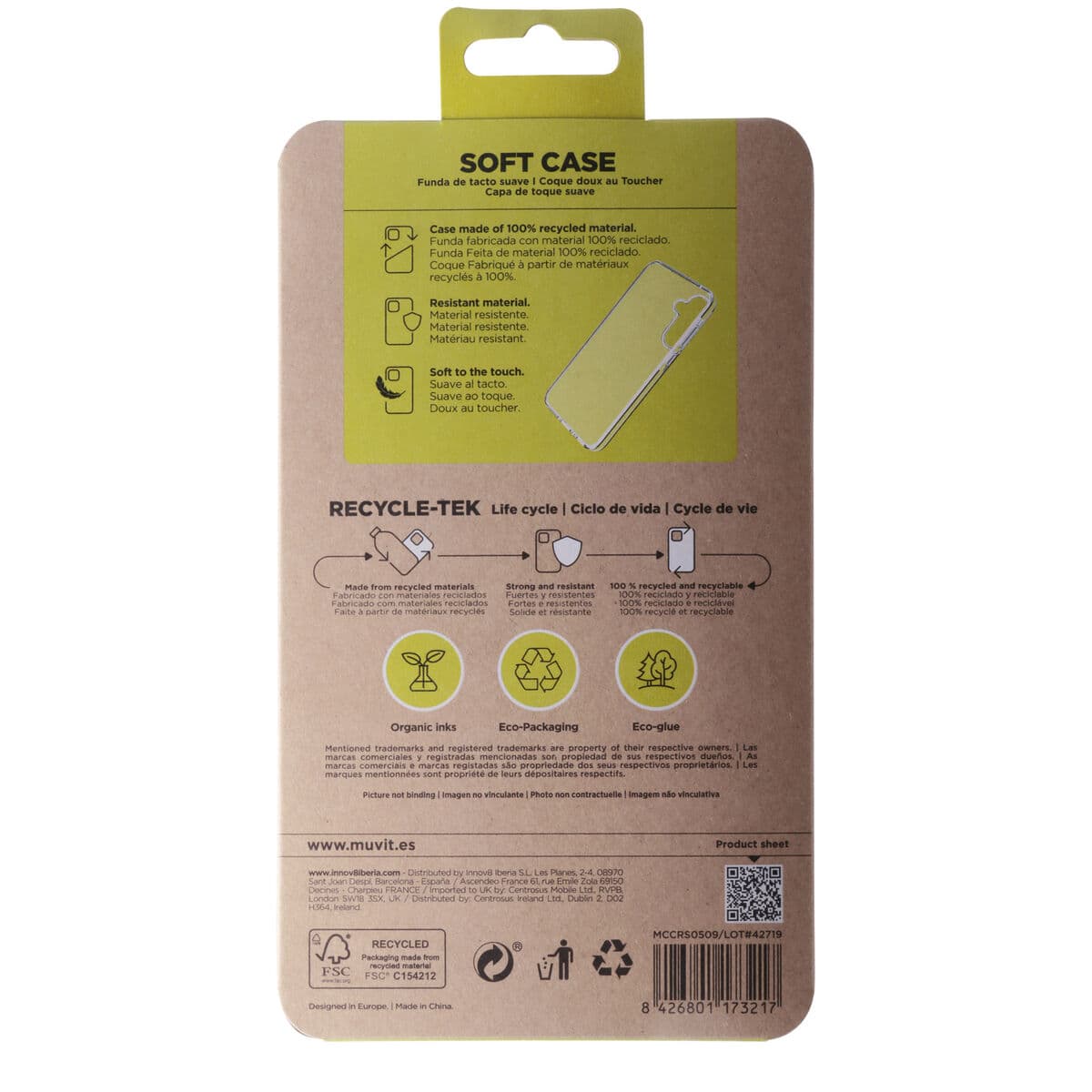 Protection pour téléphone portable Muvit for Change Galaxy A35 5G Samsung Galaxy A34 5G - Image 4