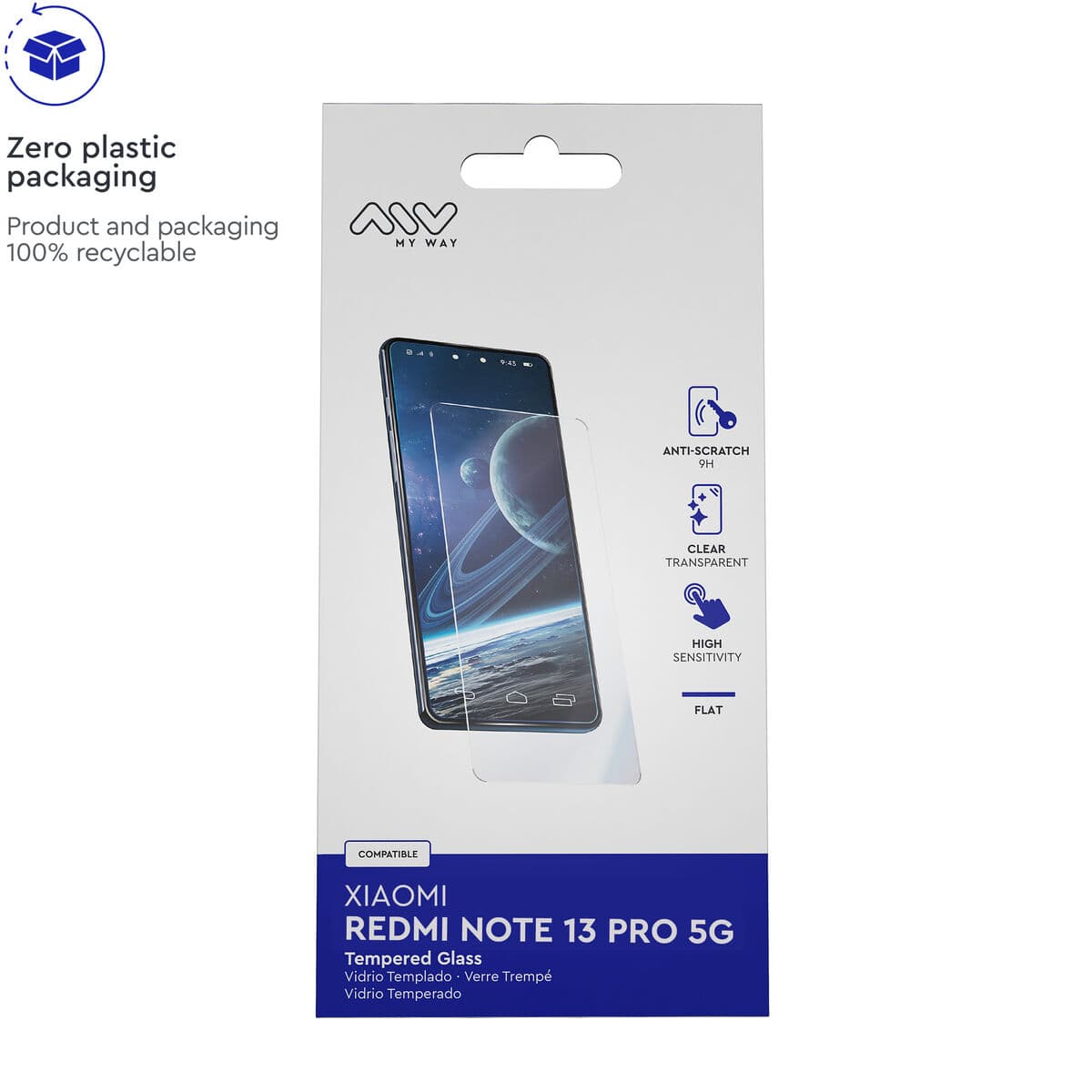 Protector de Ecran pentru Mobil Myway Redmi Note 13 Pro+ 5G - Image 4