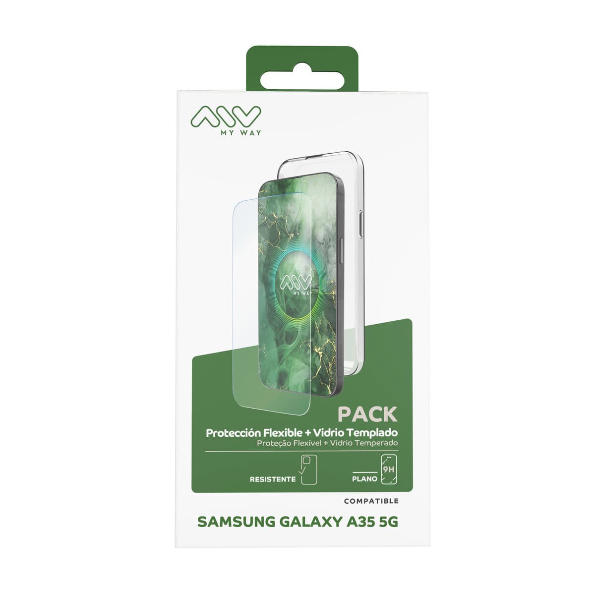 Housse et Protecteur pour Téléphone Portable Myway Galaxy A35 5G Samsung Galaxy A34 5G - Image 3