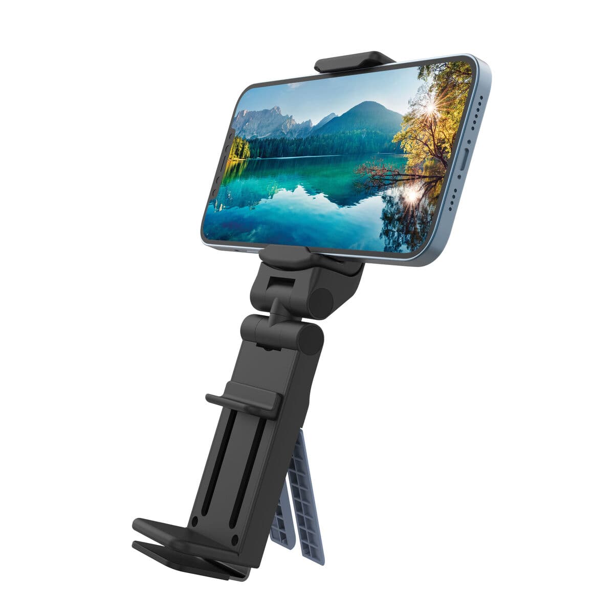 Moniasentoinen kännykkäteline kiinnittimellä Muvit MCCHL0009 Musta Muovinen - Image 13