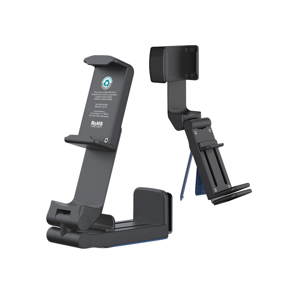 Moniasentoinen kännykkäteline kiinnittimellä Muvit MCCHL0009 Musta Muovinen - Image 16