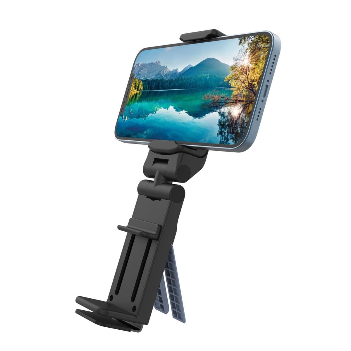 Moniasentoinen kännykkäteline kiinnittimellä Muvit MCCHL0009 Musta Muovinen - Image 8