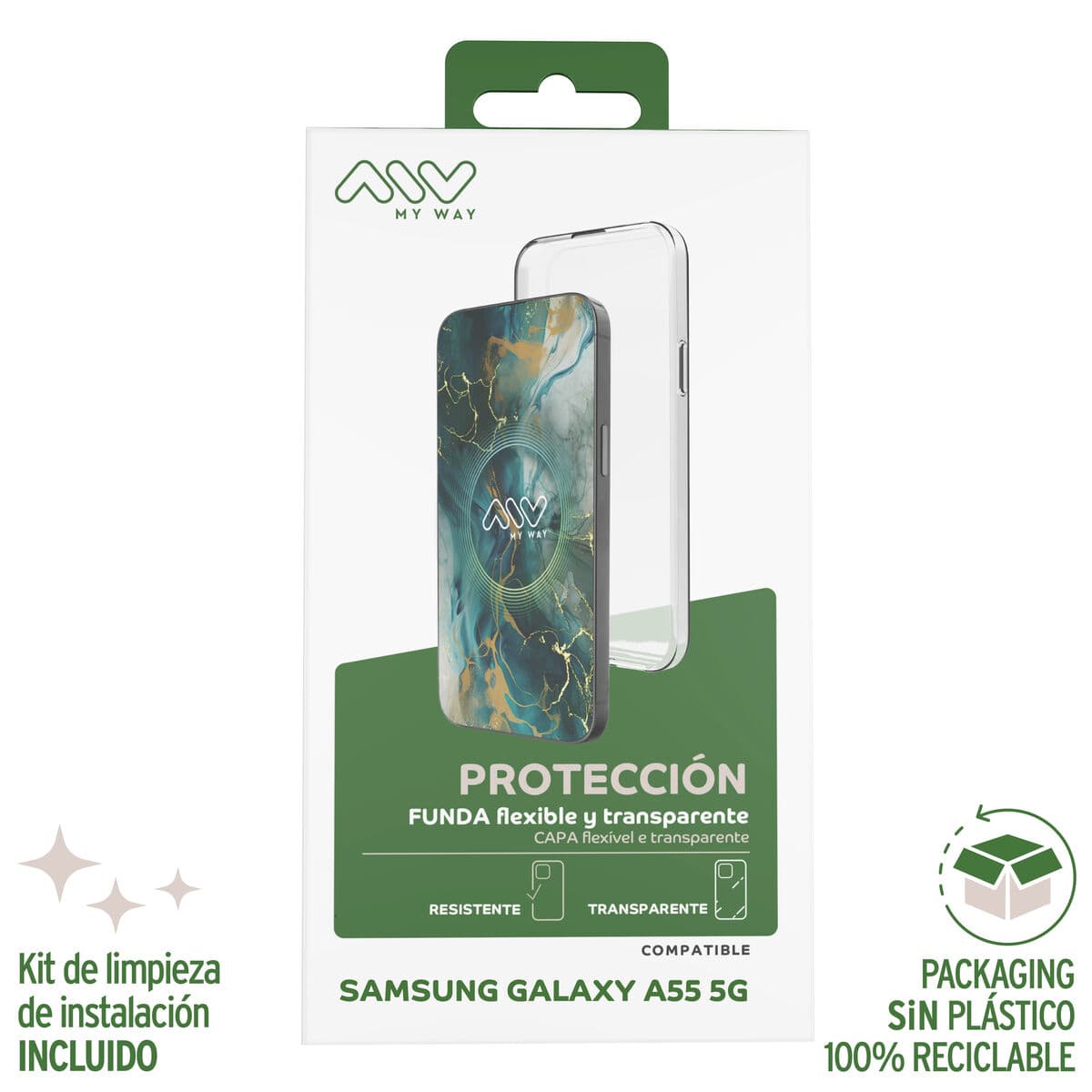 Protection pour téléphone portable Myway Galaxy A55 5G - Image 4