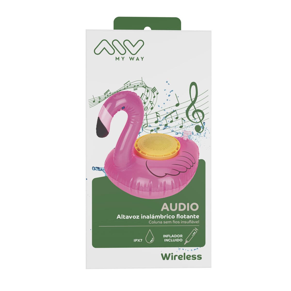 Nešiojamos Bluetooth garso kolonėlės Myway Flamingo - Image 4