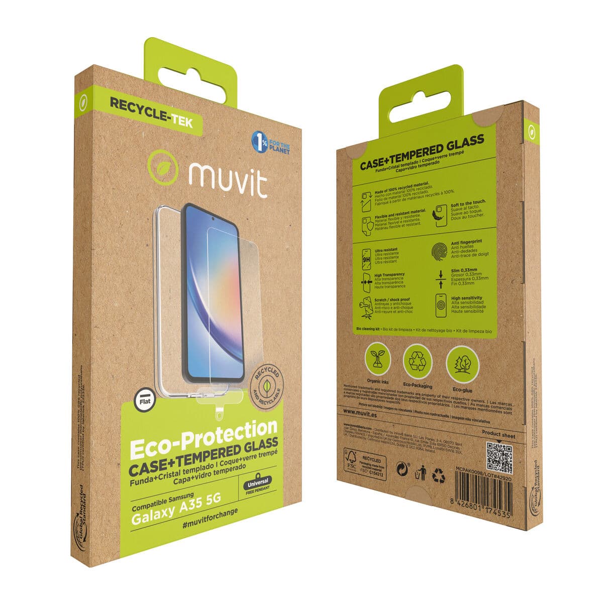 Housse et Protecteur pour Téléphone Portable Muvit for Change Samsung Galaxy A35 5G Samsung Galaxy A34 5G - Image 6
