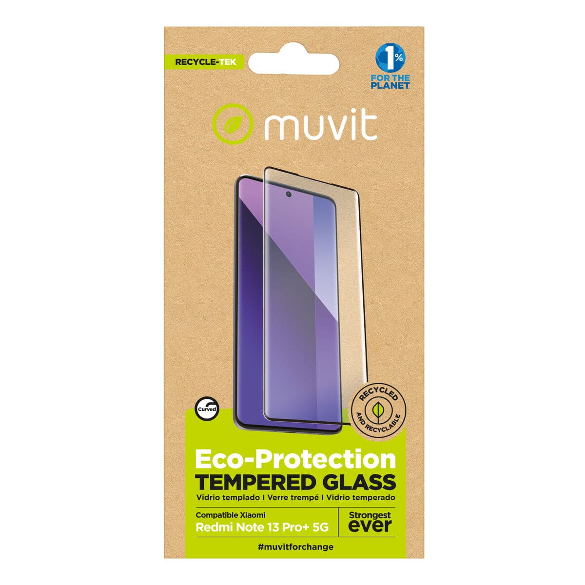Film Protecteur pour Téléphone Portable Muvit for Change Redmi Note 13 Pro+ 5G
