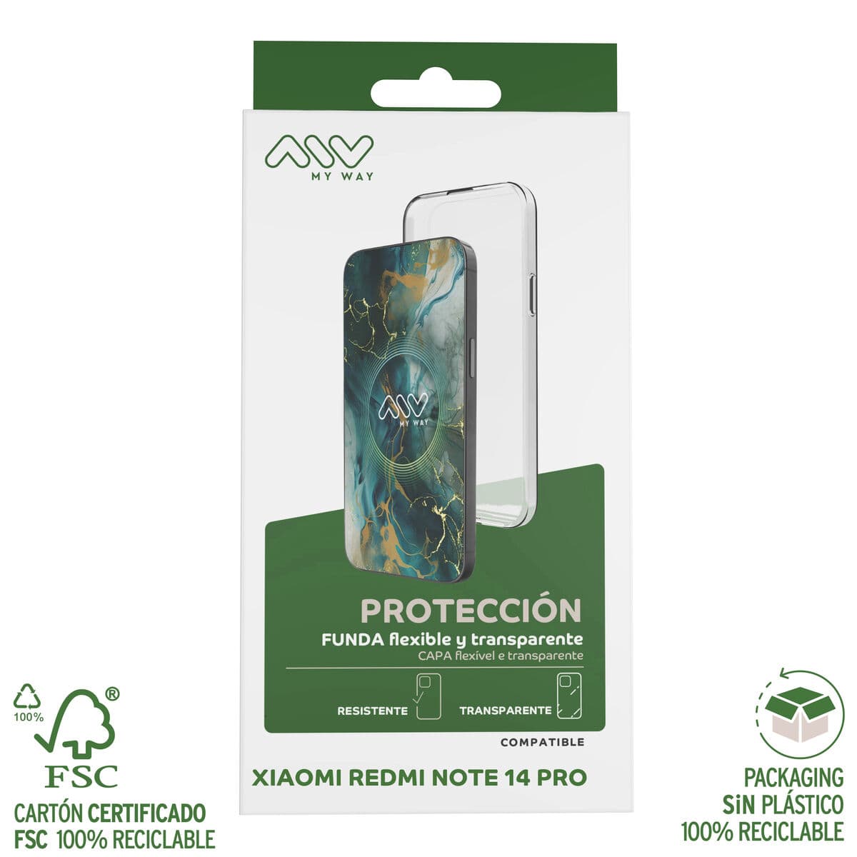 Capa para Telemóvel Myway Redmi Note 14 Pro 5G - Image 4