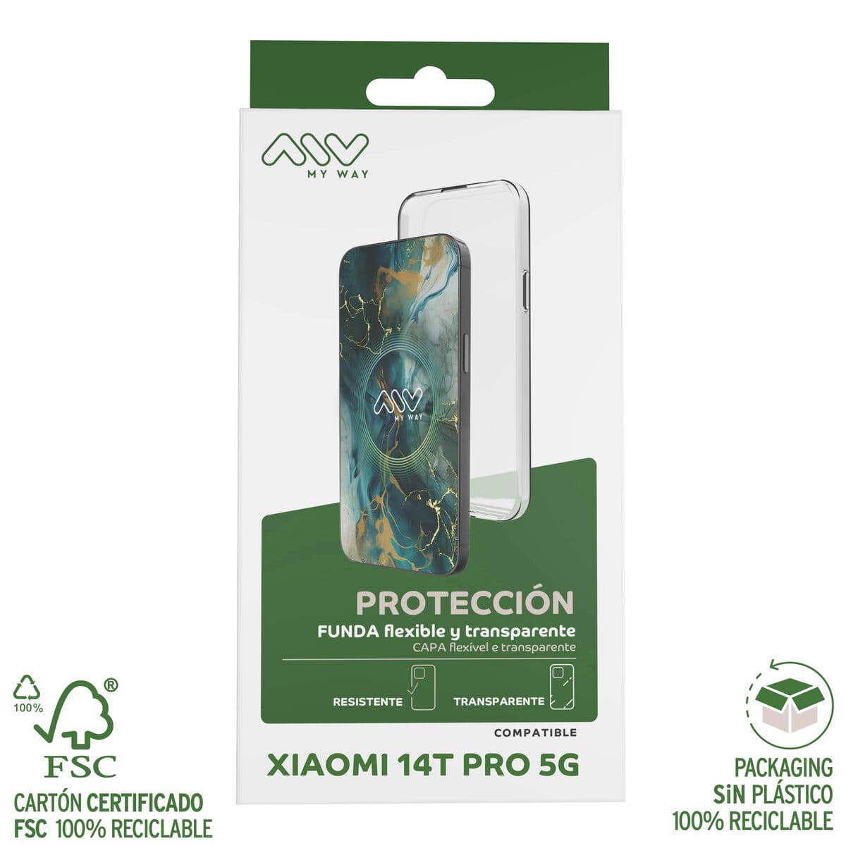 Protection pour téléphone portable Myway Xiaomi 14T Pro 5G - Image 4