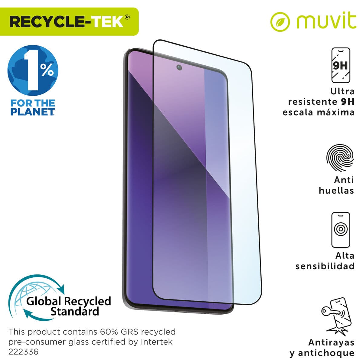 Film Protecteur pour Téléphone Portable Muvit for Change Galaxy S25 Plus/S24 Plus - Image 2