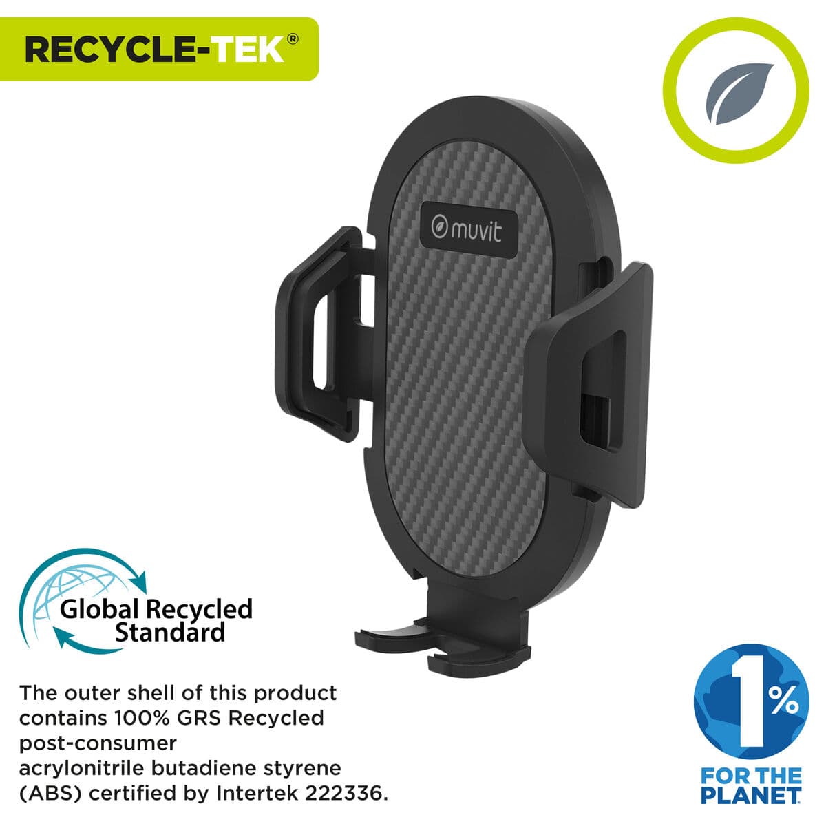 Bilhållare Muvit Svart 7" - Image 4