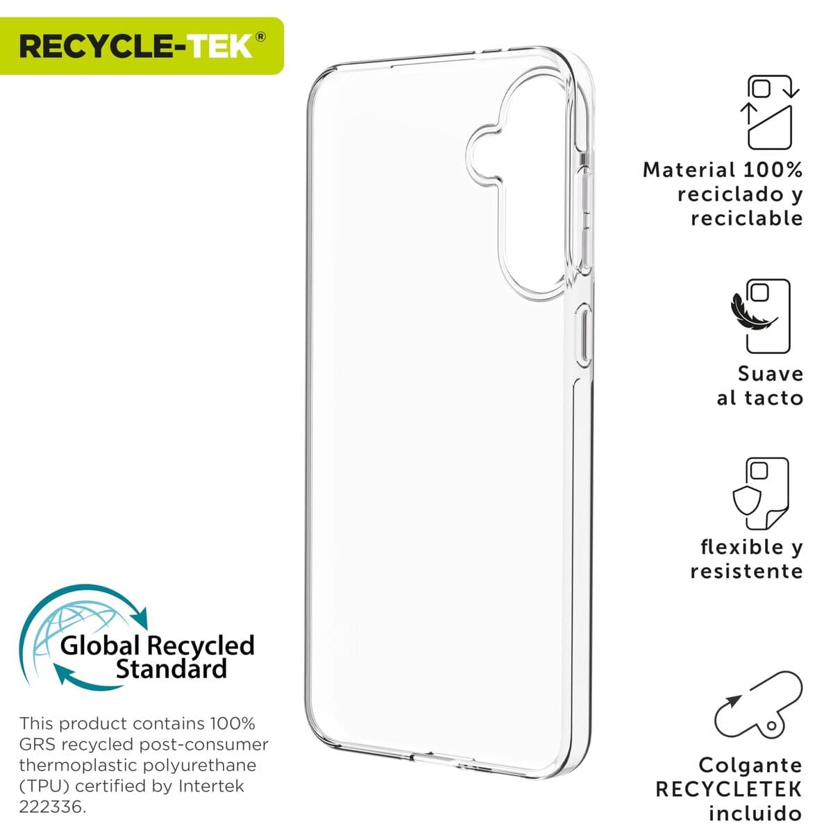 Mobile cover Muvit Galaxy A56/A36 5G Transparent - Image 8