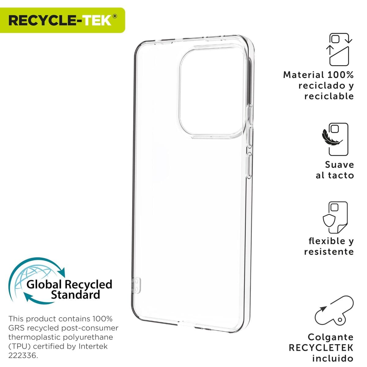 Protection pour téléphone portable Muvit Transparent - Image 8