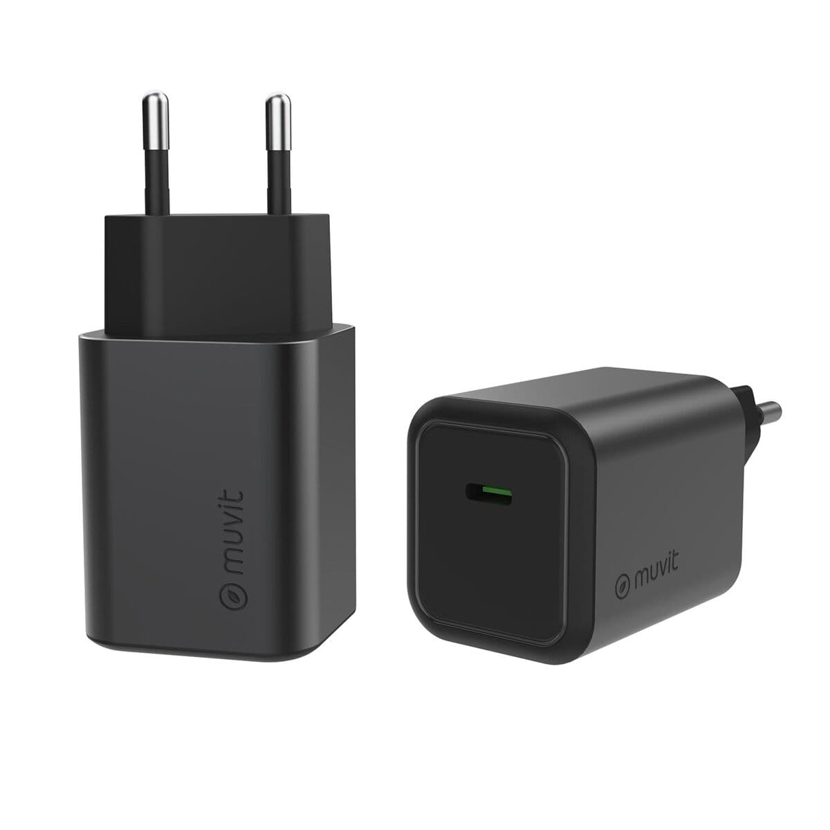 Sieninis įkroviklis Muvit WCEU66-45-AC Balta 45 W - Image 11