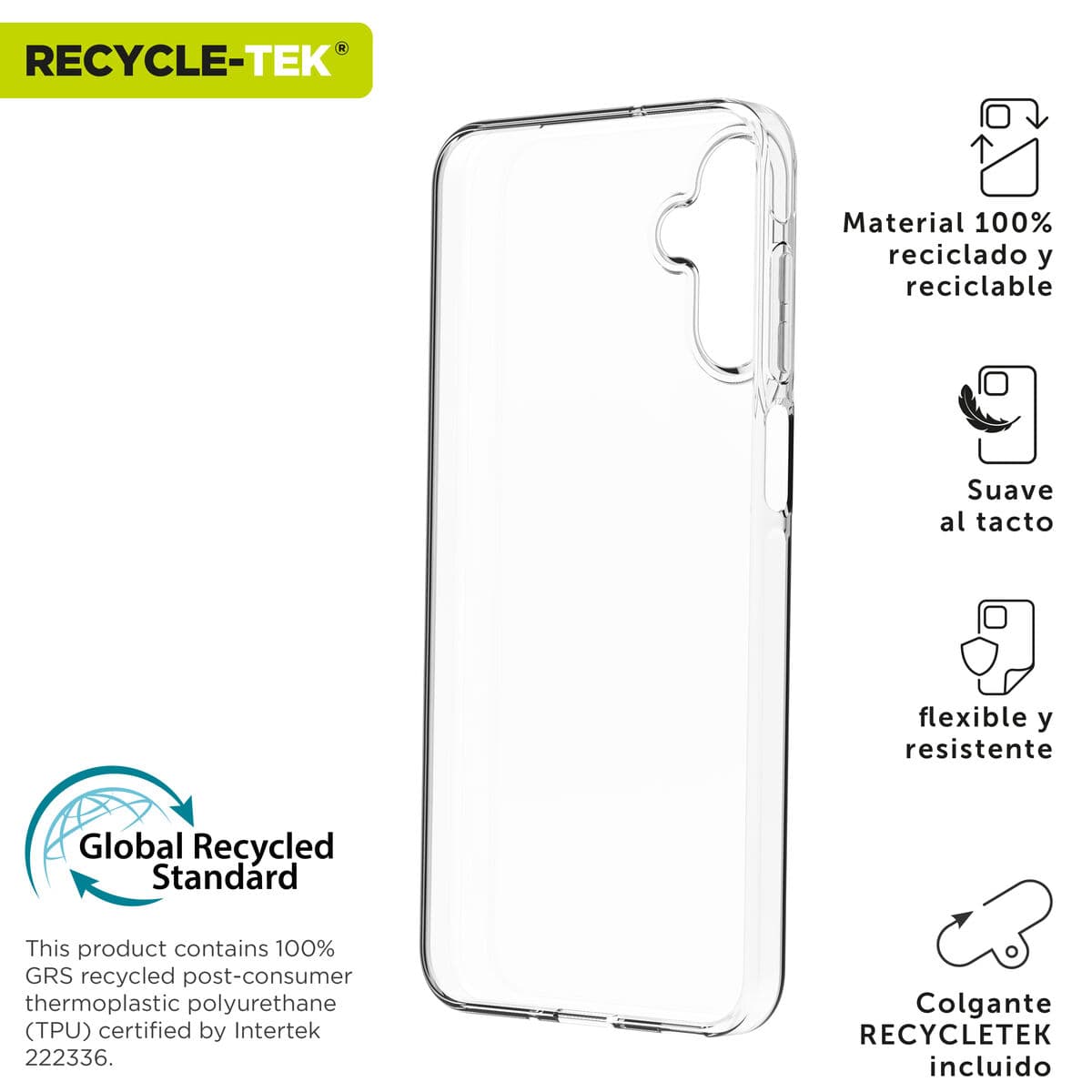 Mobilfodral Muvit for Change Galaxy A17 Transparent - Image 2