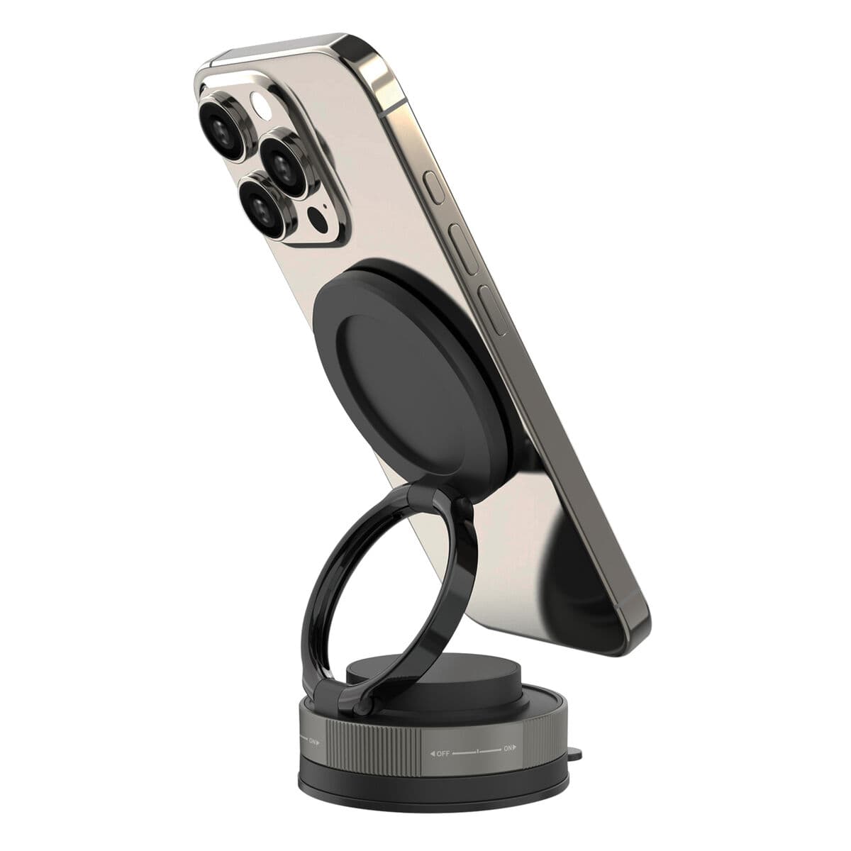 Universal Mobilhållare för Bilen Muvit MCCHL0035 Svart - Image 4