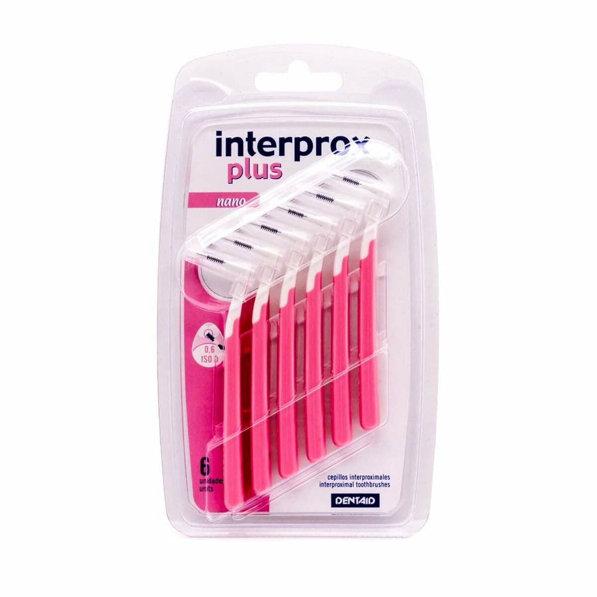 Cepillos interdentales Interprox   0,6 mm Rosa (6 Unidades) - Image 2