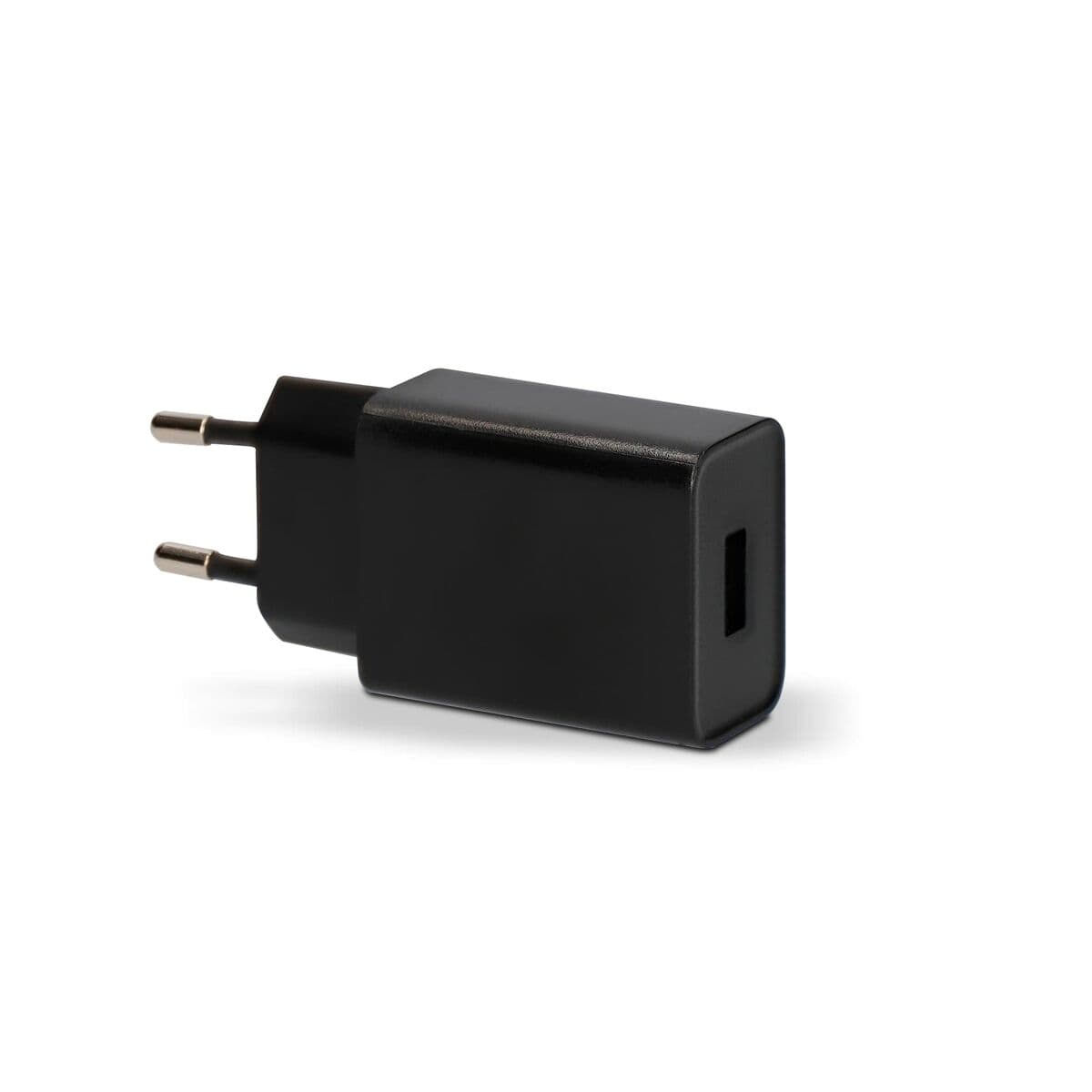 Wall Charger + USB A to USB C Cable KSIX USB Black - Image 11