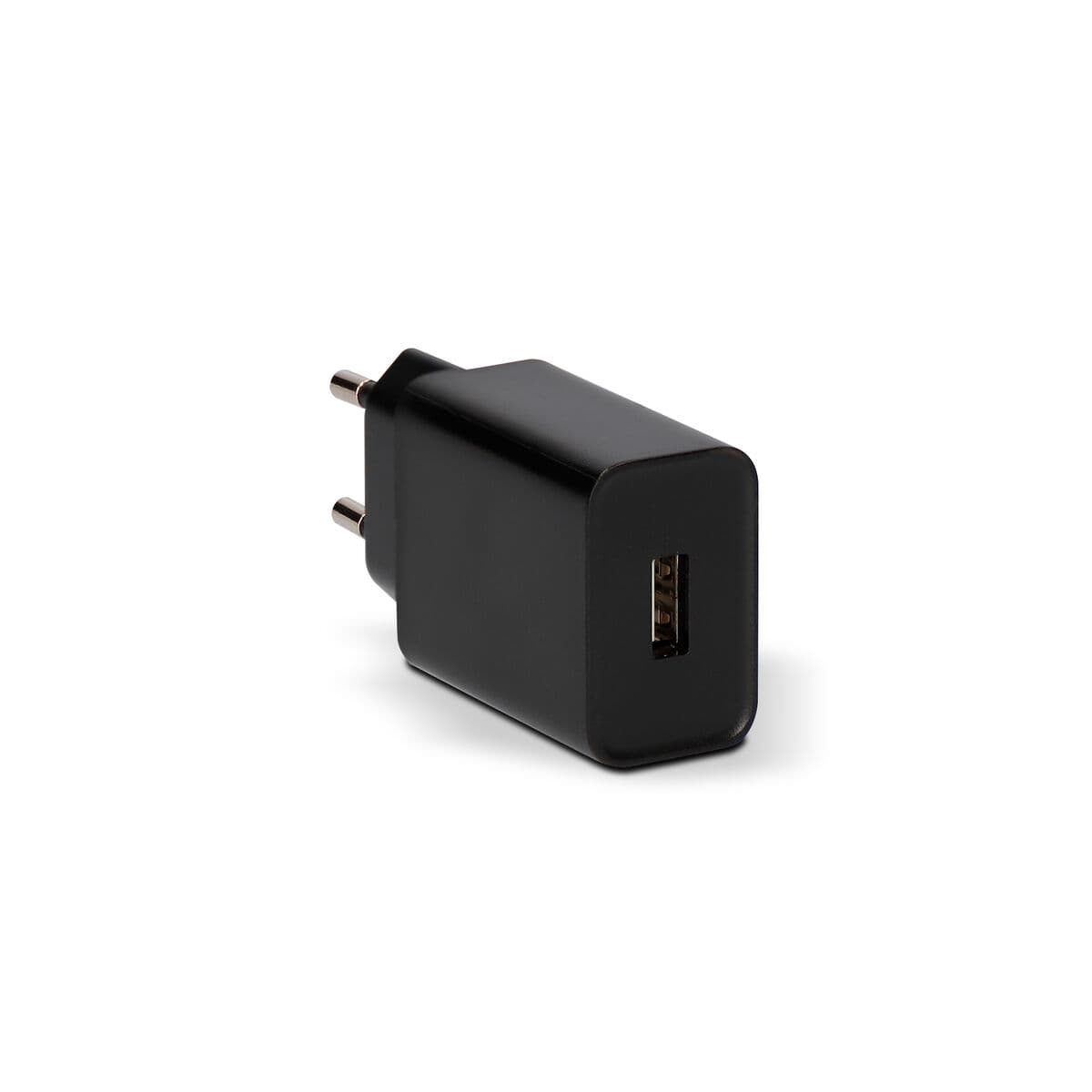 Wall Charger + USB A to USB C Cable KSIX USB Black - Image 6