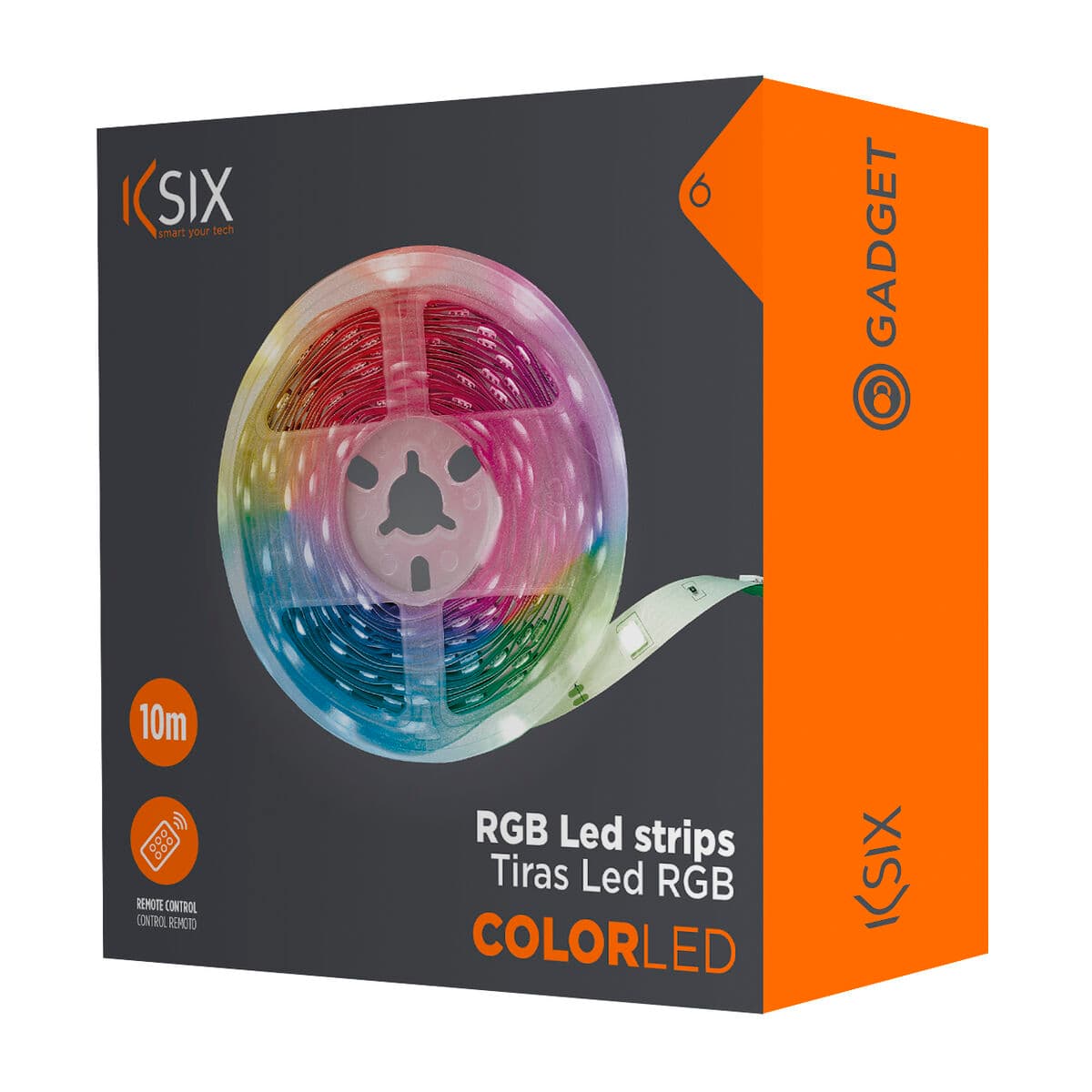 Węże LED KSIX 1 24W Czarny B (10 m) - Image 7