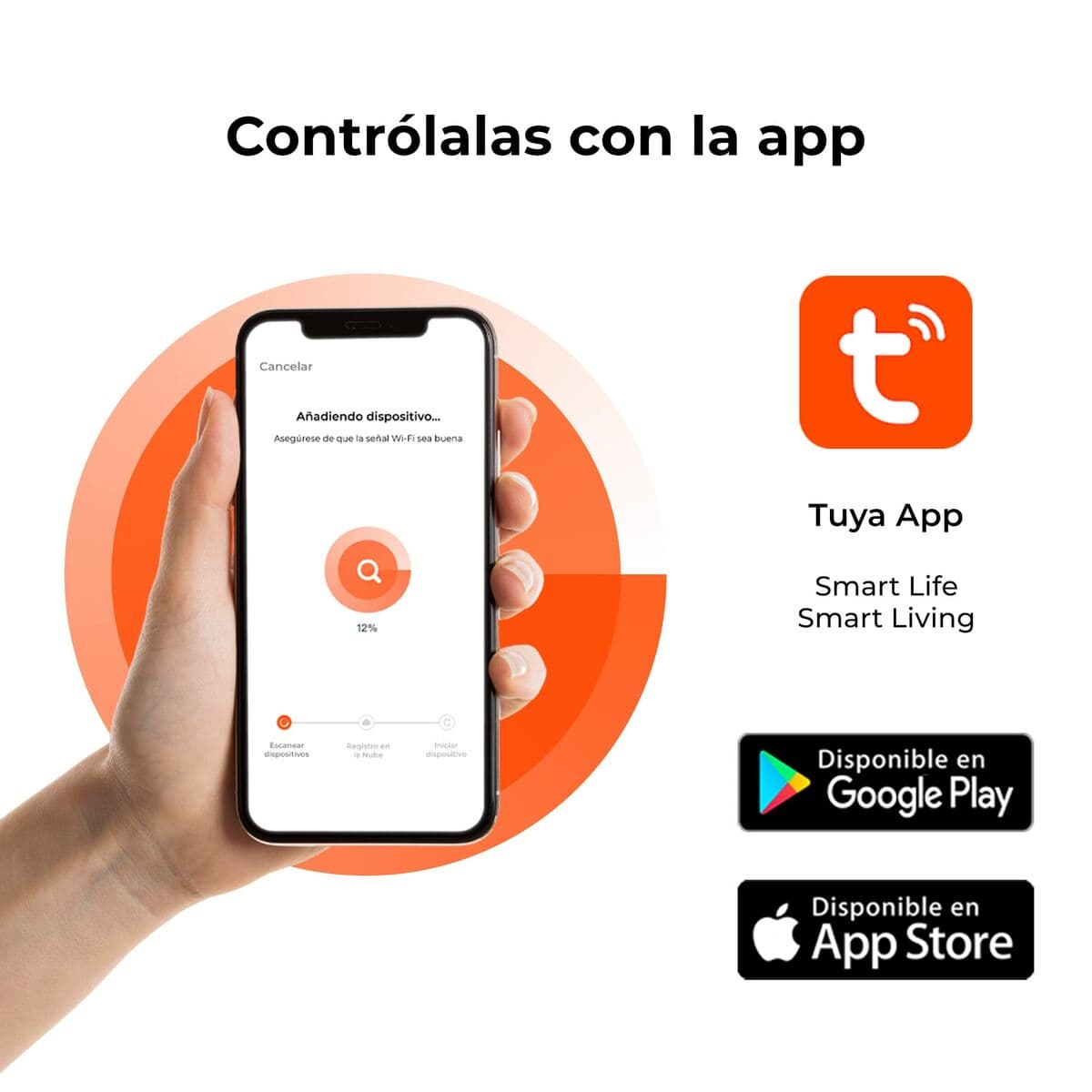 Węże LED KSIX RGB (10 m) - Image 7