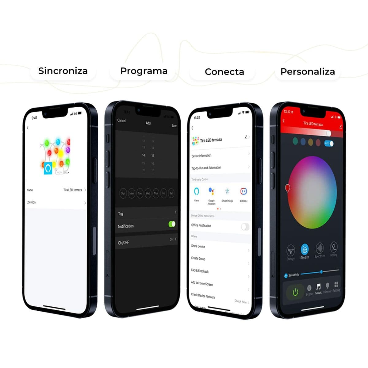 Węże LED KSIX RGB (10 m) - Image 8