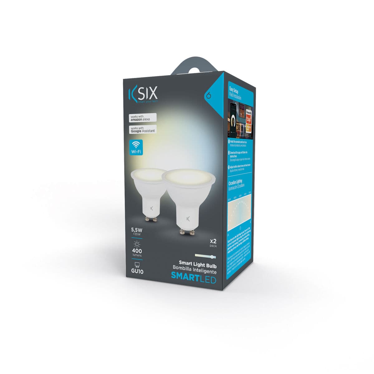 LED-Lampe KSIX GU10 5,5 W G - Image 7