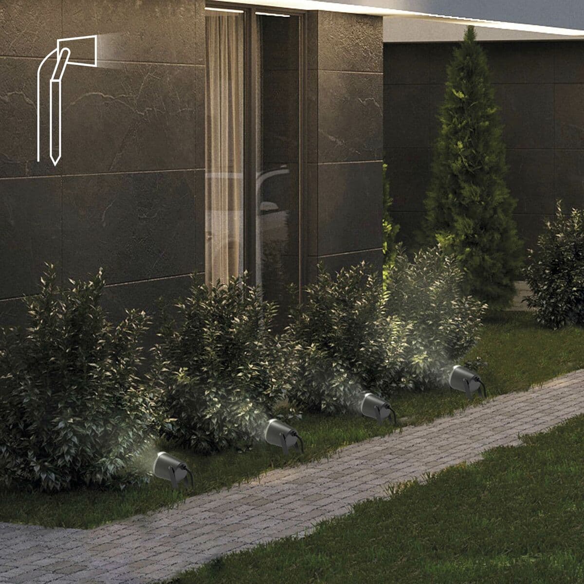 LED spotlight KSIX SmartLED Svart (3000K) - Image 10