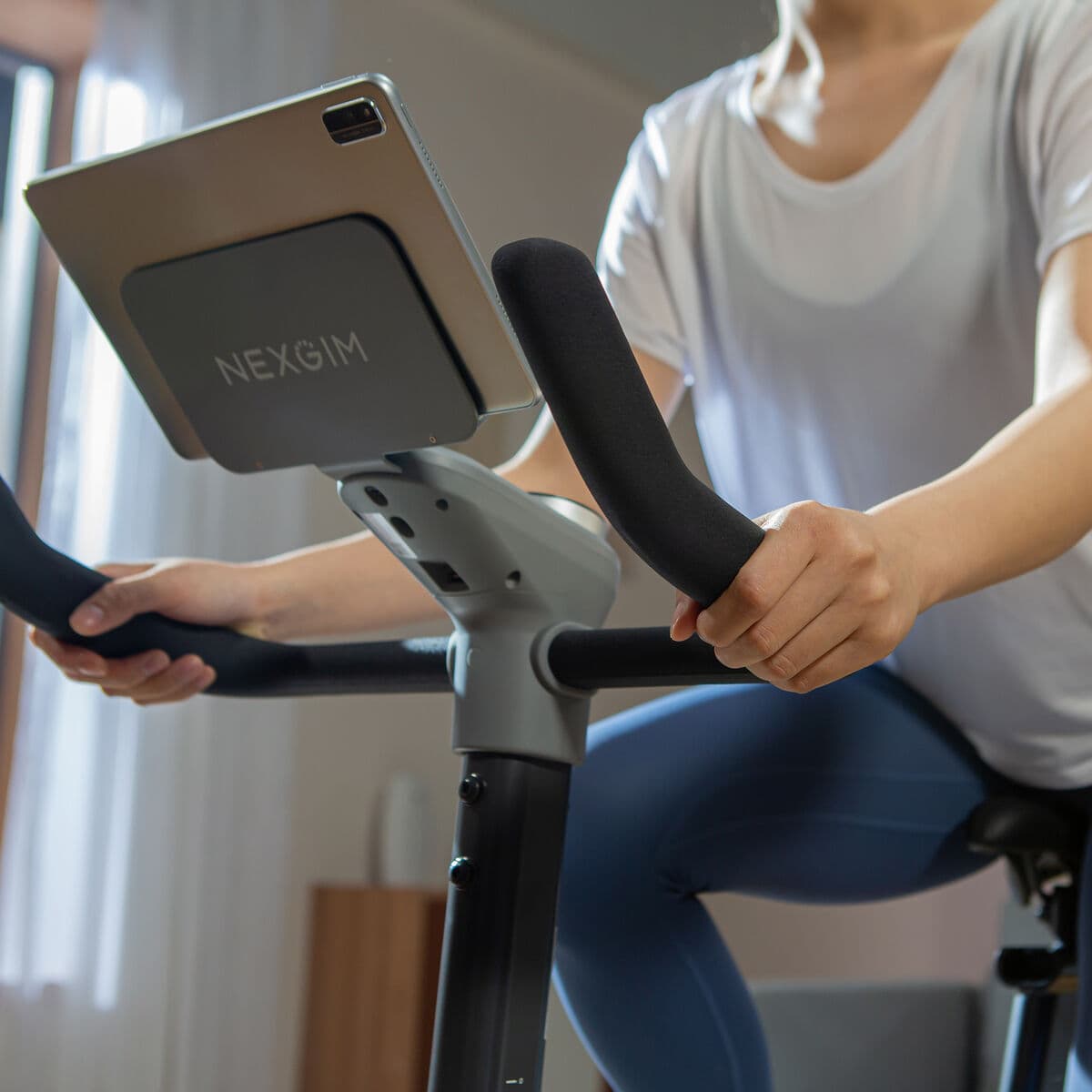 Stationär cykel Nexgim QB-C01 Bluetooth 5.0 (Renoverade C) - Image 6