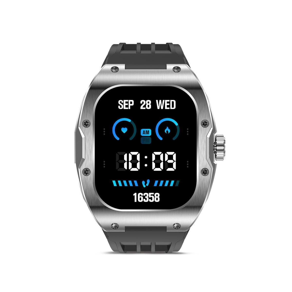 Smartwatch KSIX Hero Black 1,95" 45 mm - Image 4