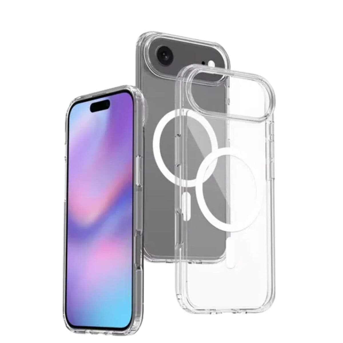 Protection pour téléphone portable KSIX IPHONE 17 PLUS/AIR Transparent - Image 2