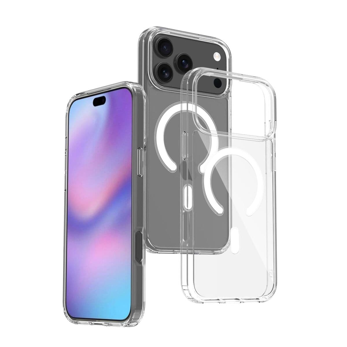 Protection pour téléphone portable KSIX IPHONE 17 PRO Transparent - Image 2