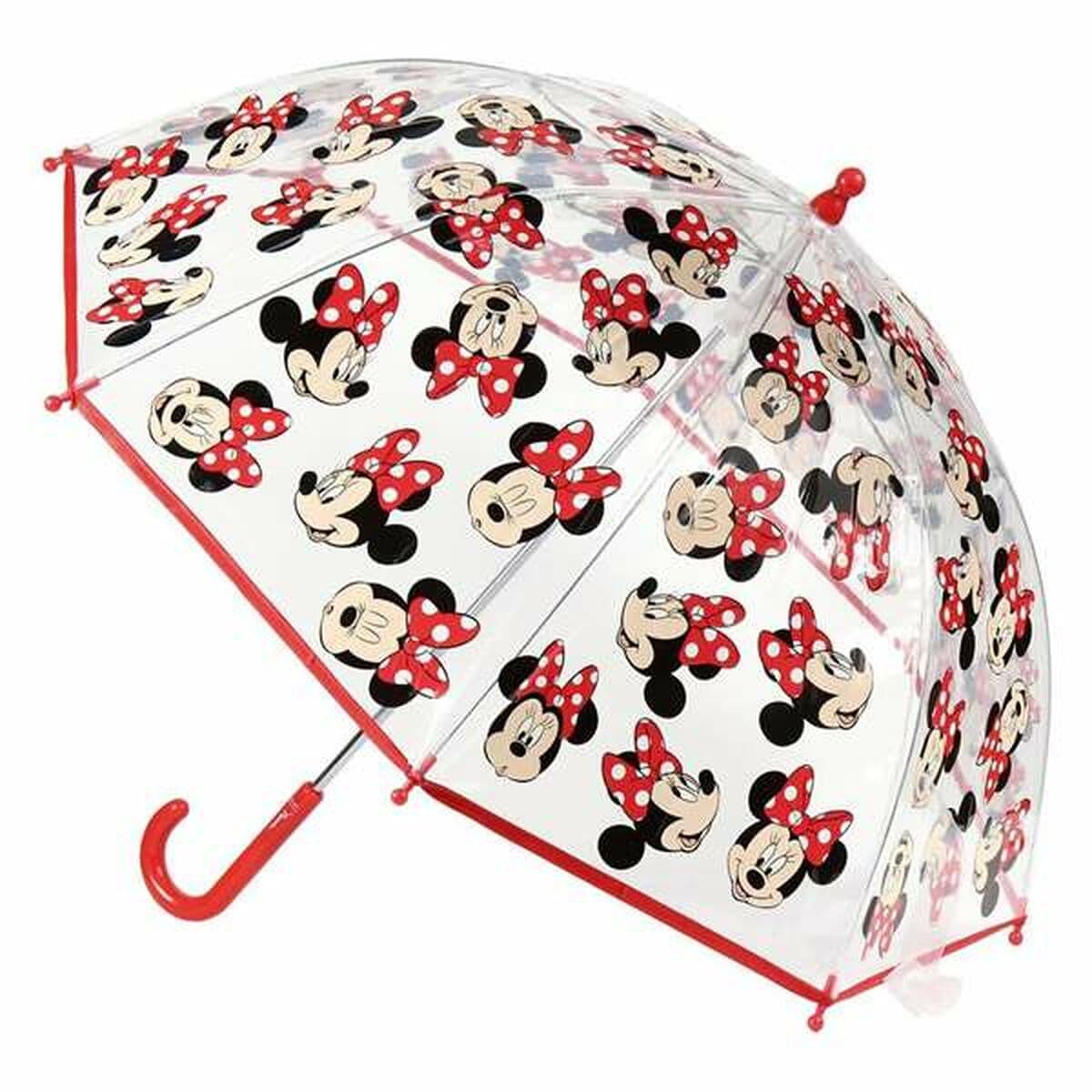 Bubble Regenschirm Minnie Mouse 2400-0512 Rot 100 % POE 45 cm - Image 3