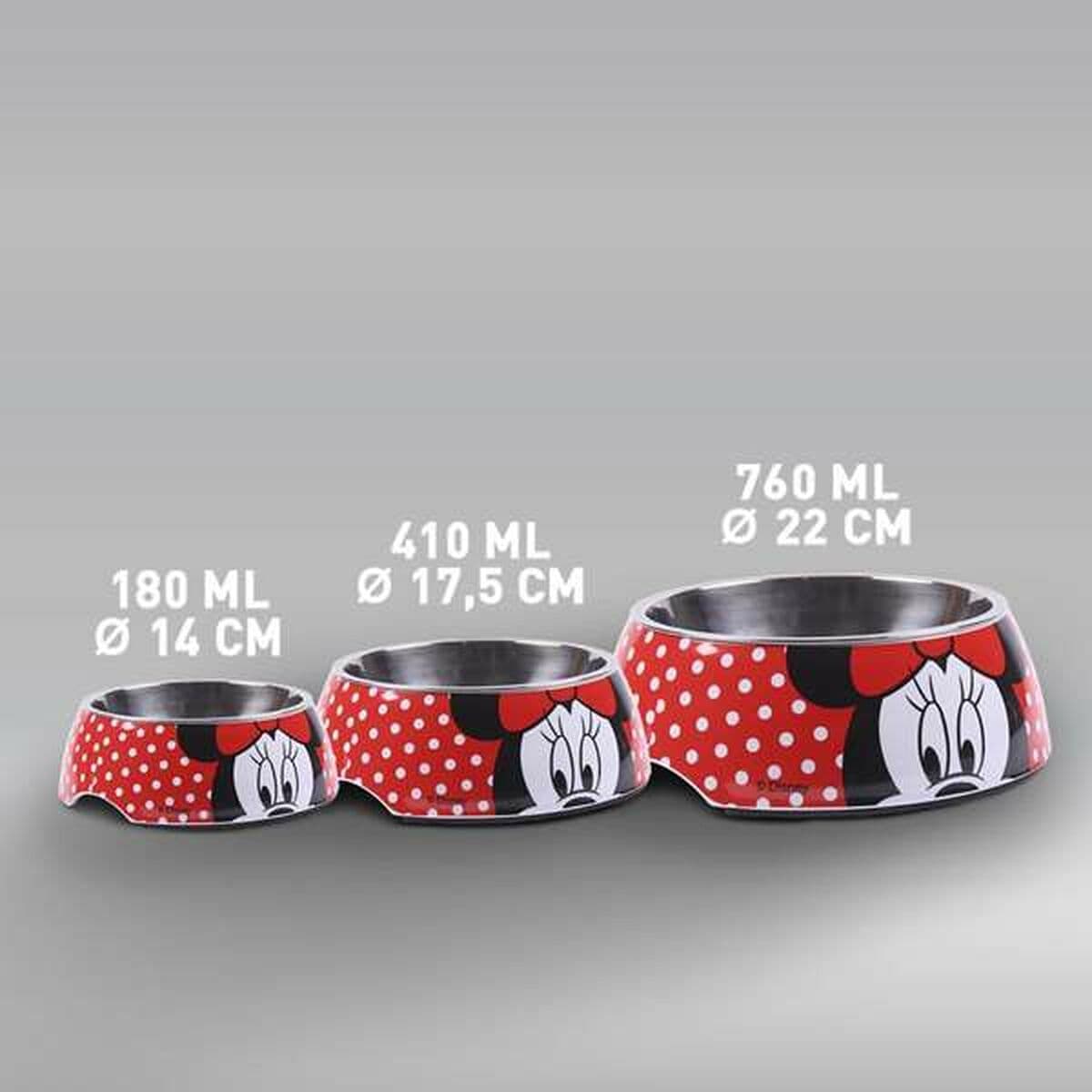 Dispozitiv de hrănire pentru câini Minnie Mouse Melamina 760 ml - Image 5