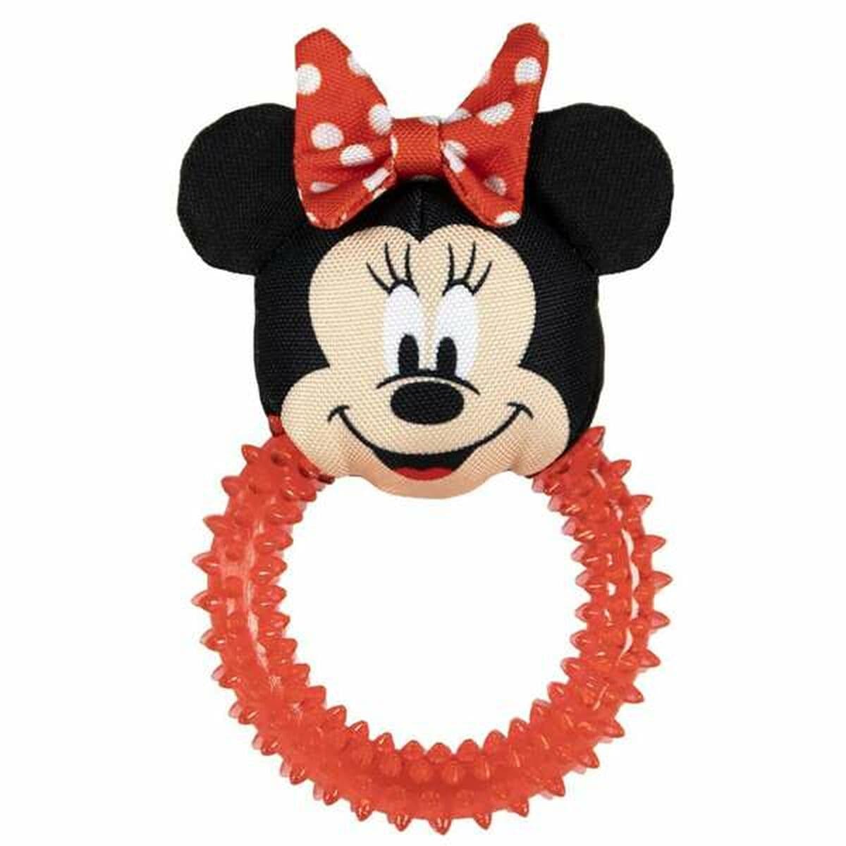 Beißring für Hunde Minnie Mouse Rot 10,0 x 5,0 x 17,0 cm (4 Stück)