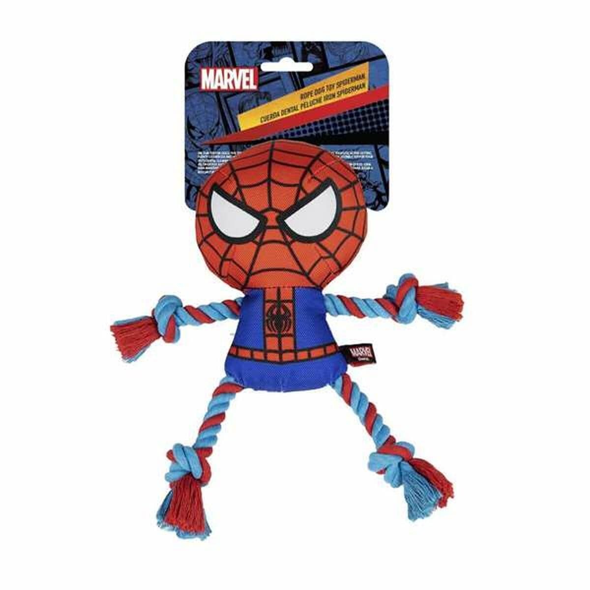 Hundleksak Spider-Man Röd 8,0 x 13,0 x 26,0 cm (4 antal)