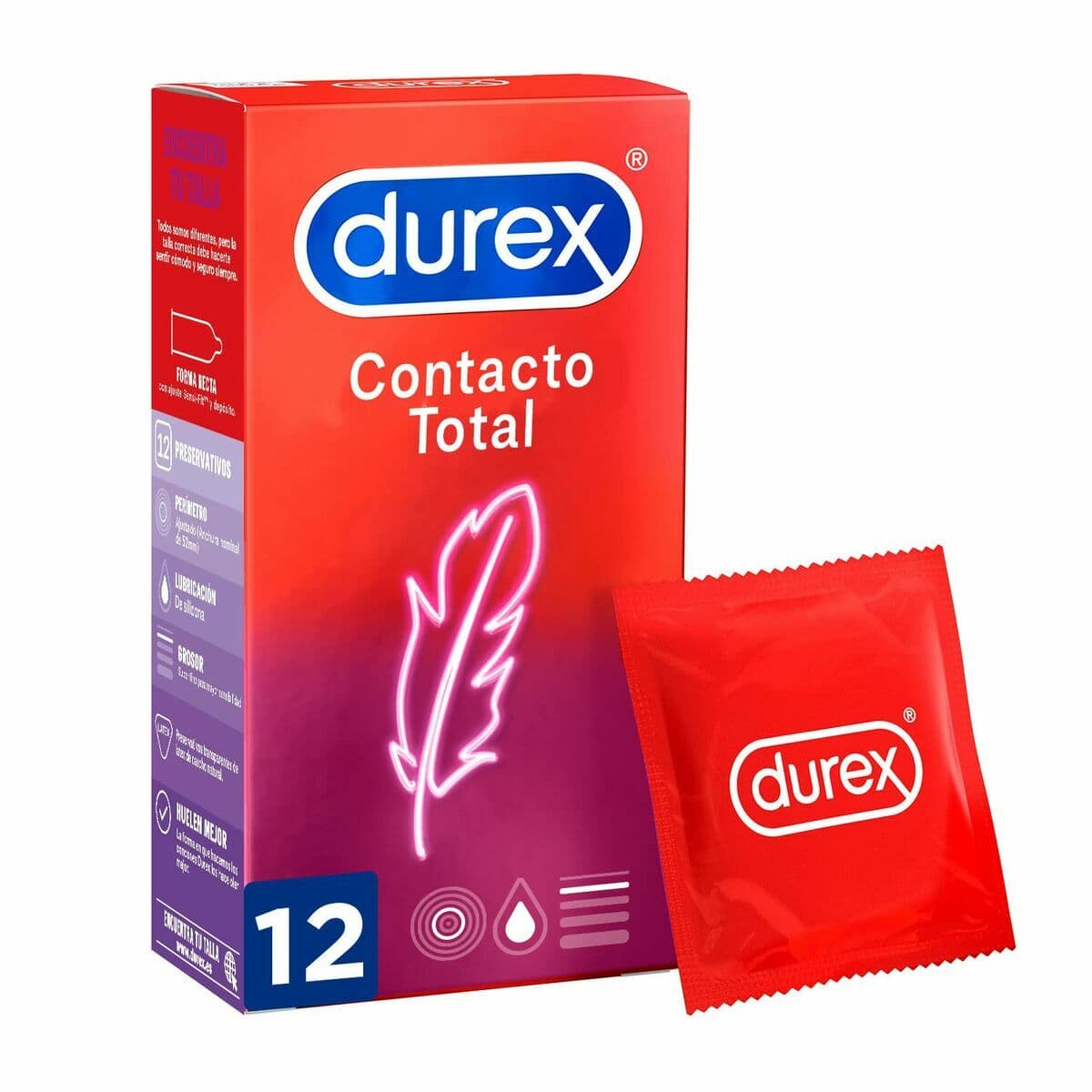 Preservativi Durex Sensitivo Contacto Total 12 Unità - Image 2