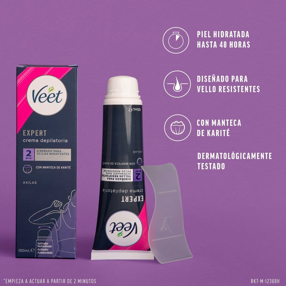 Krem do Depilacji Ciała Veet Expert 100 ml Pach - Image 2