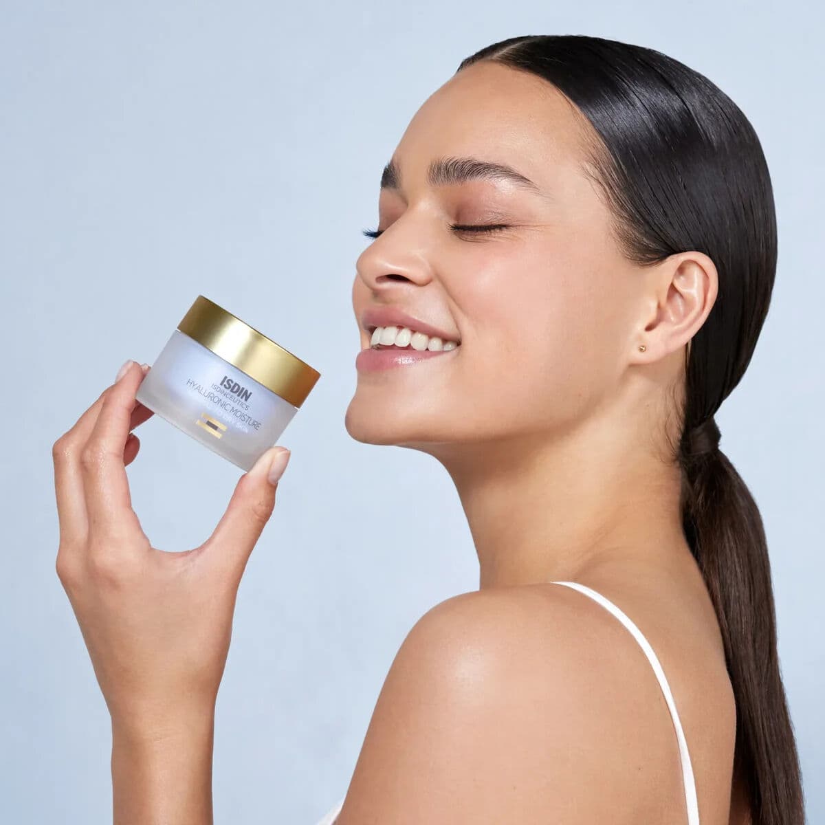 Crema Facial Isdin ISDINCEUTICS 50 g Hidratante Ácido Hialurónico - Image 2