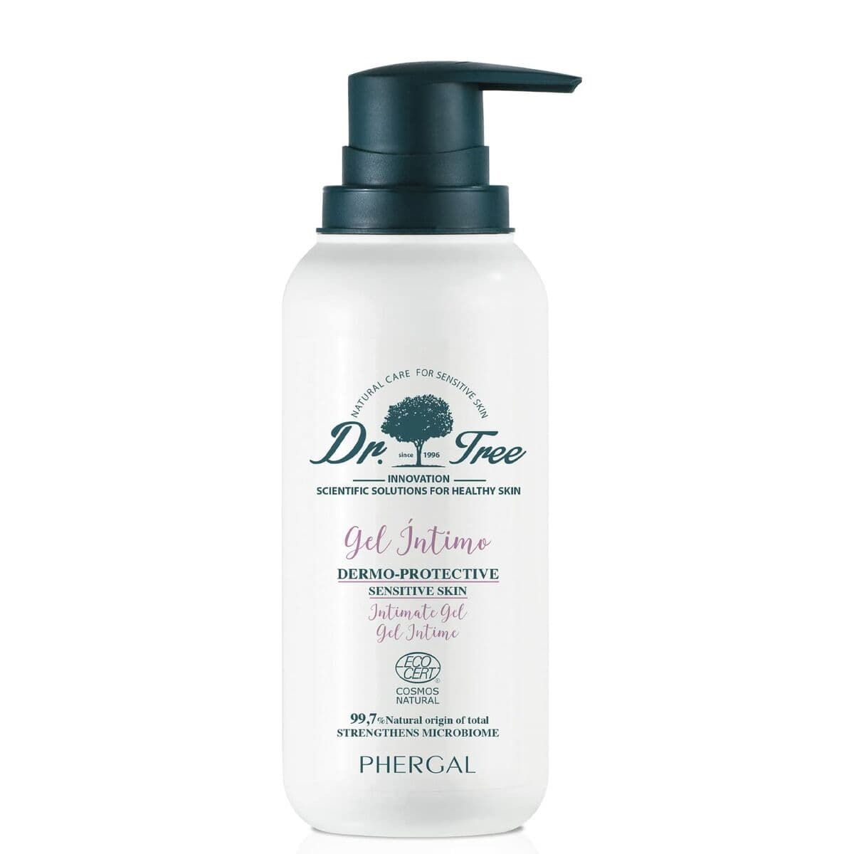 Gel Íntimo Dr. Tree Dermoprotector Pieles Sensibles 200 ml Piel Sensible