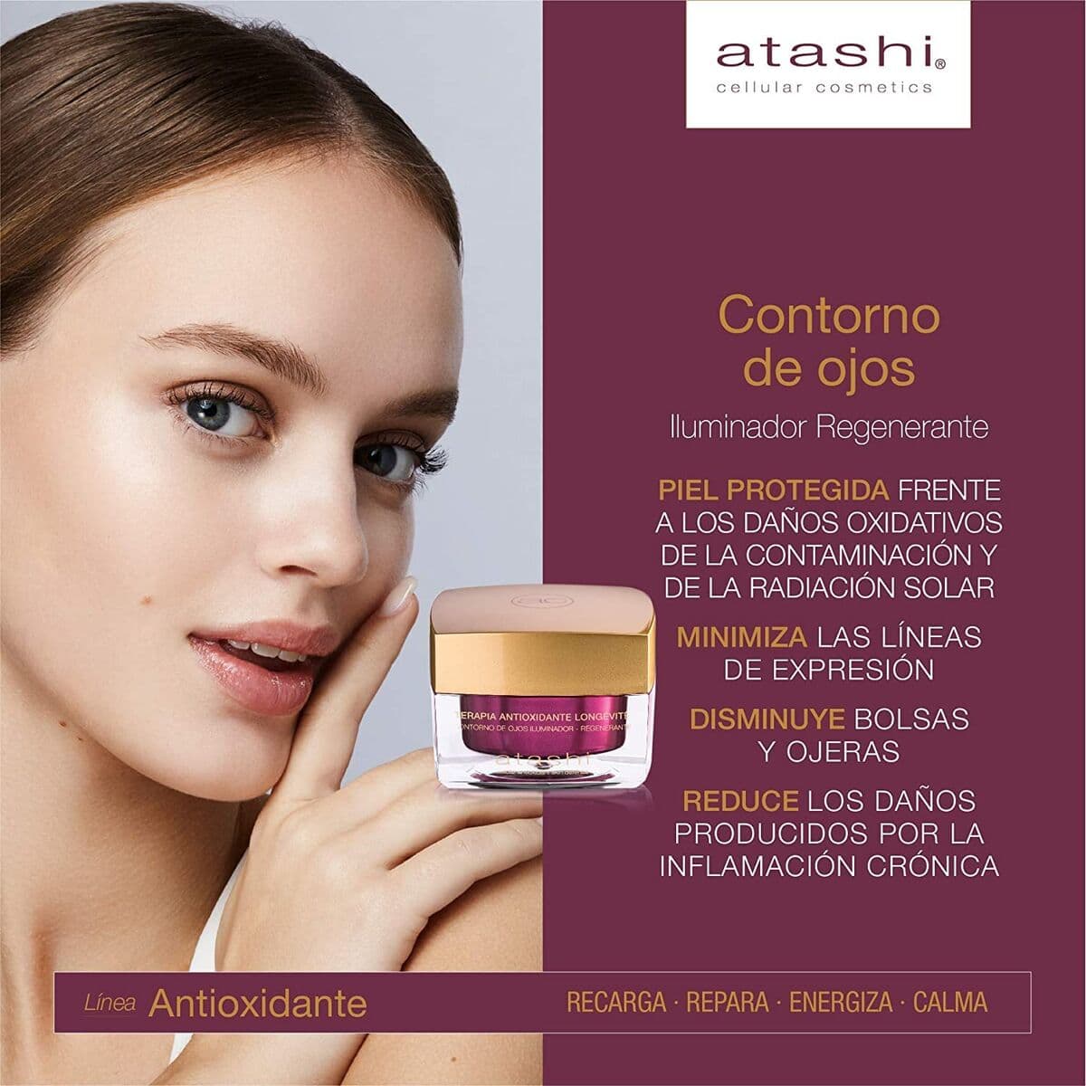 Set de Cosmética Mujer Atashi RITUAL ANTIOXIDANTE 2 Piezas - Image 4