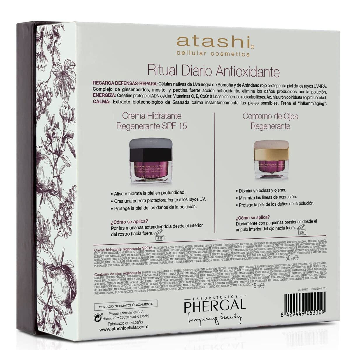 Set de Cosmética Mujer Atashi RITUAL ANTIOXIDANTE 2 Piezas - Image 6