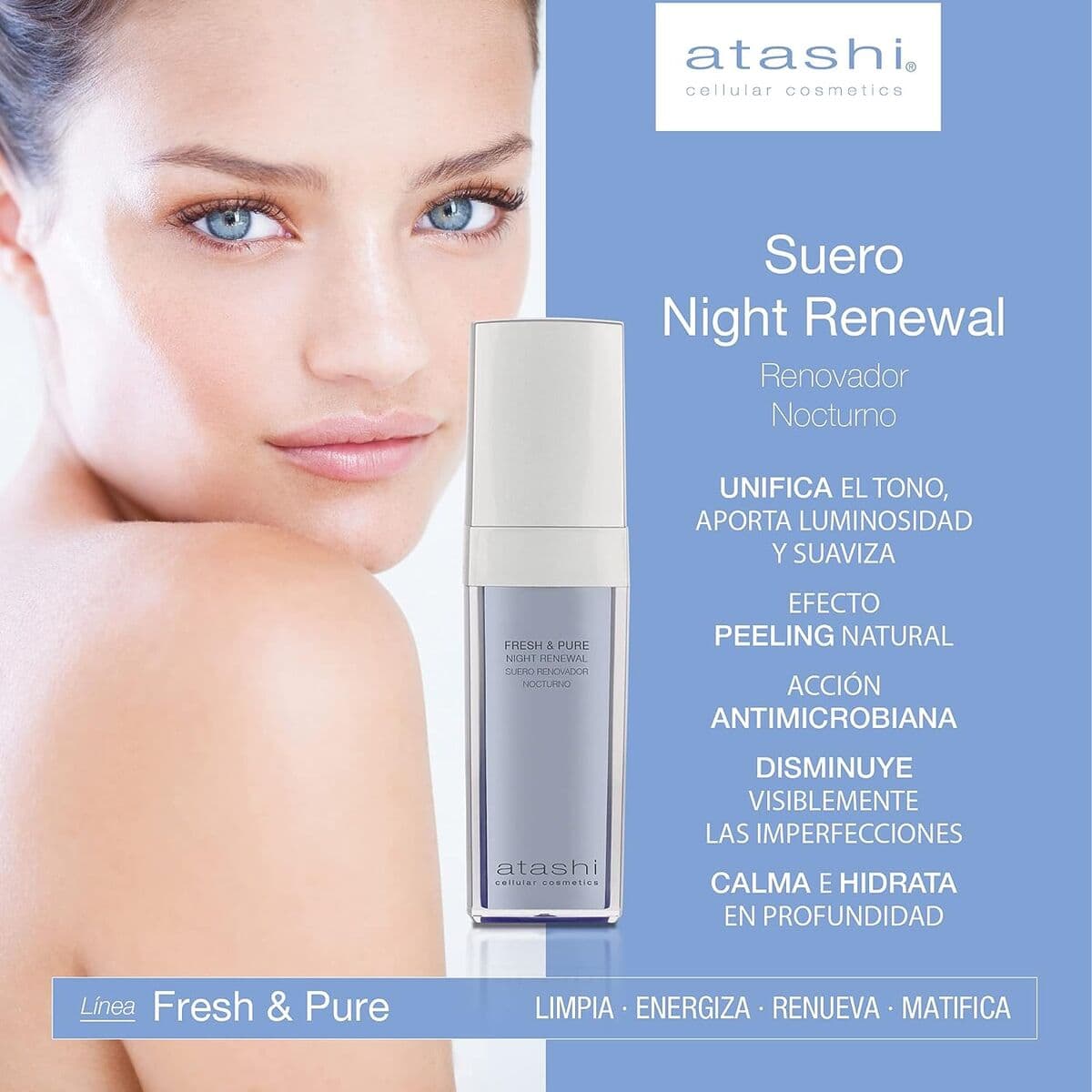 Sérum de noche Atashi Fresh Pure 30 ml - Image 2