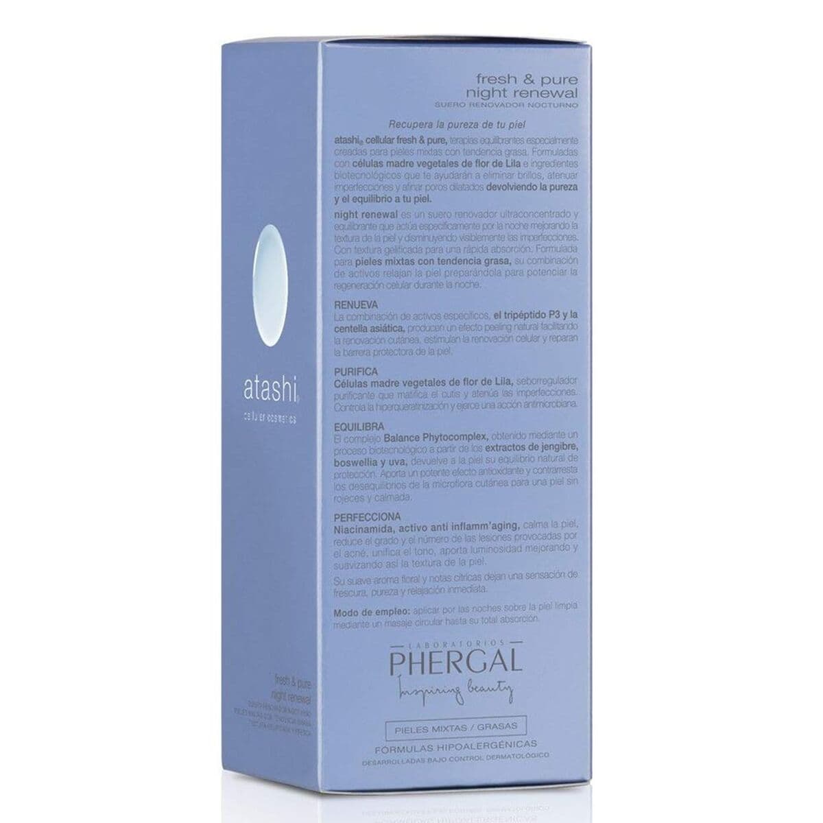 Sérum de noche Atashi Fresh Pure 30 ml - Image 4