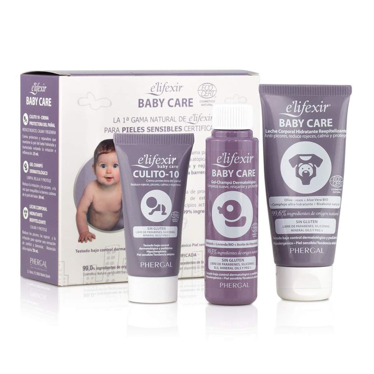 Hygiene-Set Elifexir BABY CARE 3 Stücke - Image 2