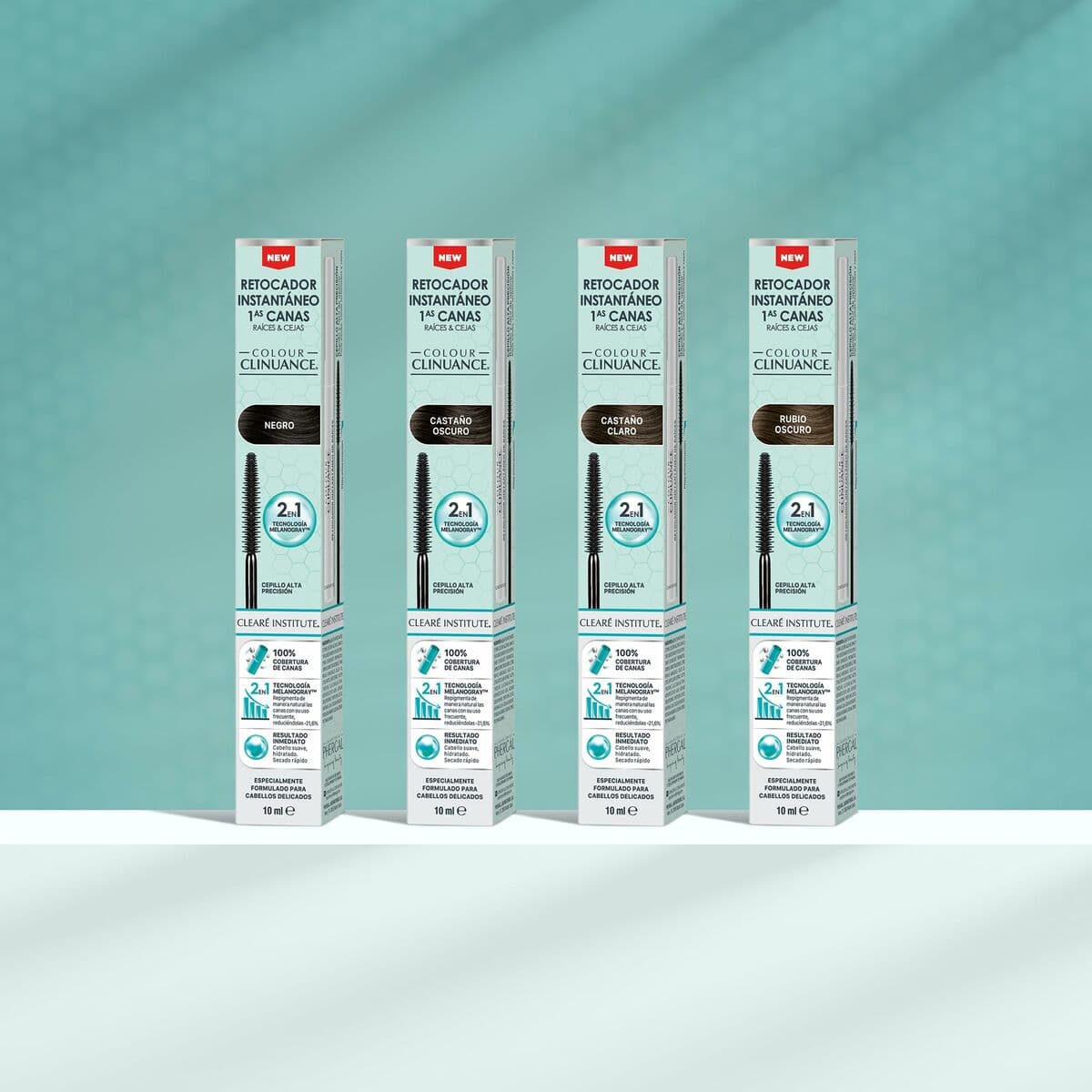 Eyebrow Tint Clearé Institute COLOUR CLINUANCE Light Brown 10 ml - Image 4